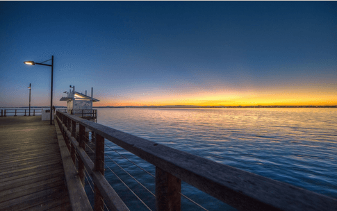 Sunset at Redcliffe Pier